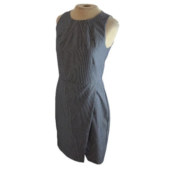 Banana Republic Dresses & Skirts - Banana Republic Fitted Wrap Skirt Mini Dress Blue